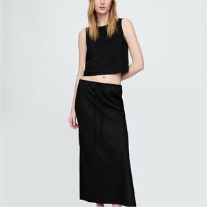 GAP Linen Blend Maxi Skirt - Size XL Tall